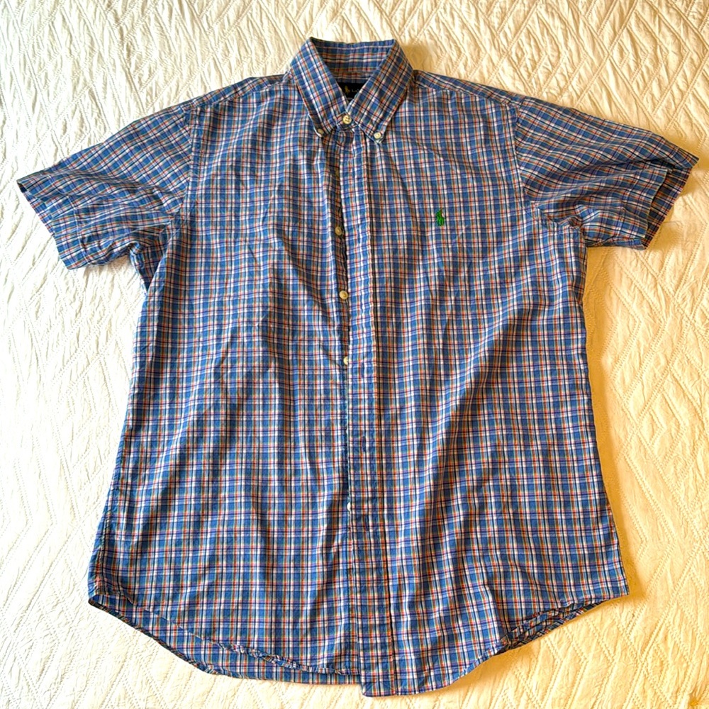 Multi-Colored Polo Button-Down